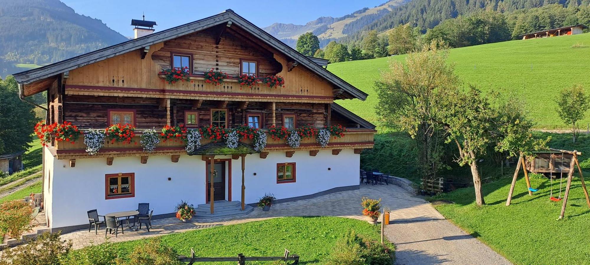 Ferienwohnung Steinernes Meer Maria Alm am Steinernen Meer Bagian luar foto